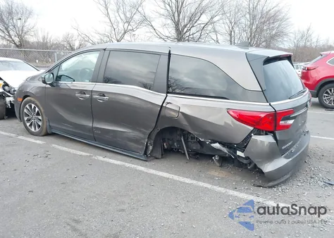 2022 Honda Odyssey Ex-L из США, поврежденный, VIN 5FNRL6H7XNB061495